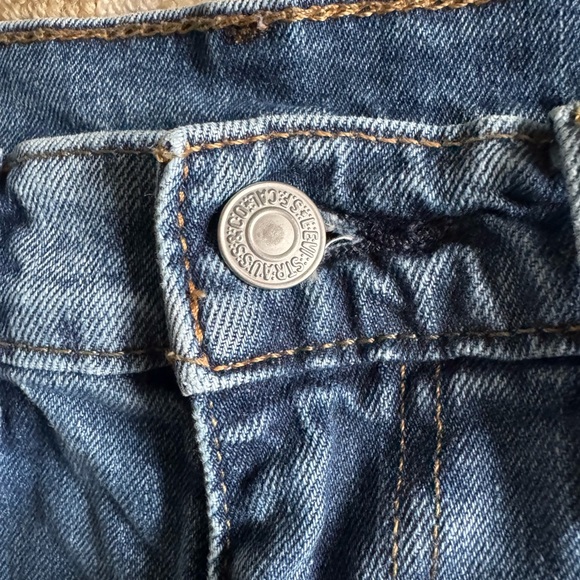 Levi’s 505 Regular Fit Straight Leg Blue Denim Jeans Medium Wash Size 34x32 - Picture 8 of 8